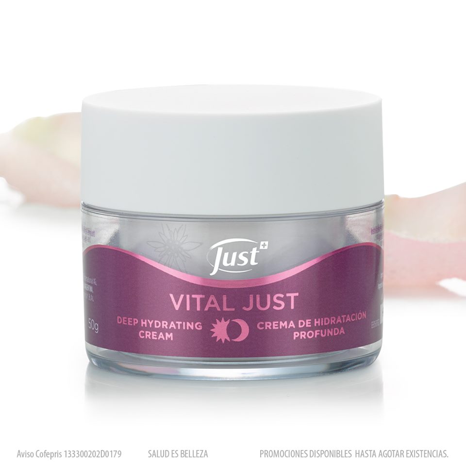 Crema de Hidratacion Profunda Dia-Noche Vital Just